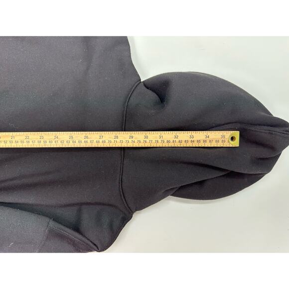 Tipsy Jacket Large Black Zip Up Hooded Hollywood Casino Penn National Fleece - Picture 11 of 12